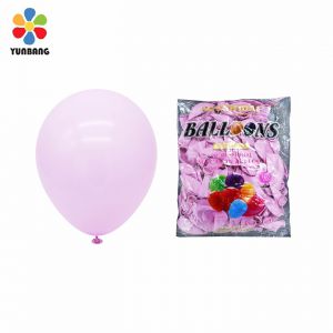 BÓNG CAO SU 10 INCH PASTEL MÀU HỒNG