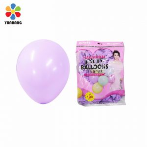 BÓNG CAO SU 10 INCH PASTEL MÀU TÍM
