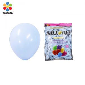 BÓNG CAO SU PASTEL 10 INCH MÀU XANH DA TRỜI